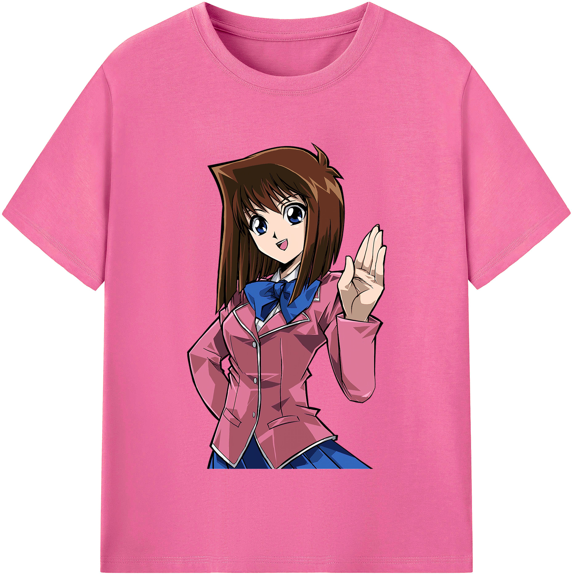 （画像用） 遊☆戯☆王 Yu-Gi-Oh! レディースカジュアルプリントTシャツ（綿100％）
